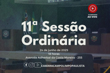 11ª Sessão ordinária