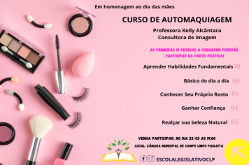 CURSO DE AUTOMAQUIAGEM