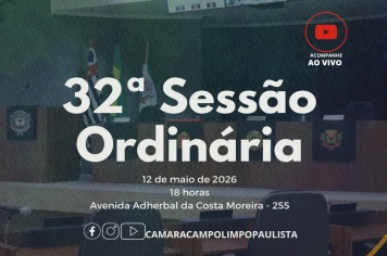 32ª Sessão Ordinária