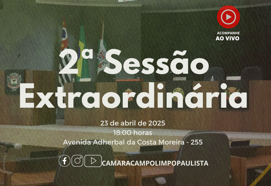 2ª Sessão Extraordinária