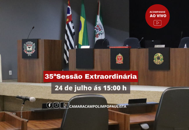 35º Sessão Extraordinária