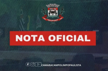 NOTA OFICIAL