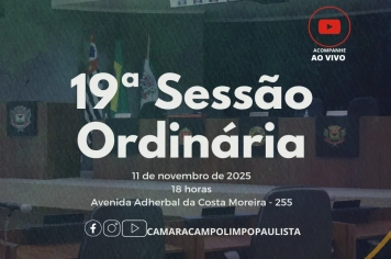 19ª Sessão ordinária
