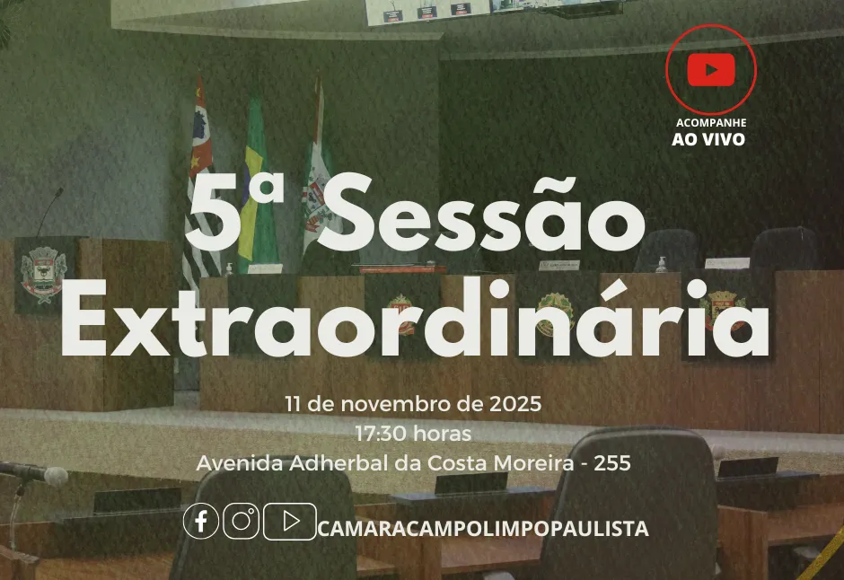 5ª Sessão Extrardinária