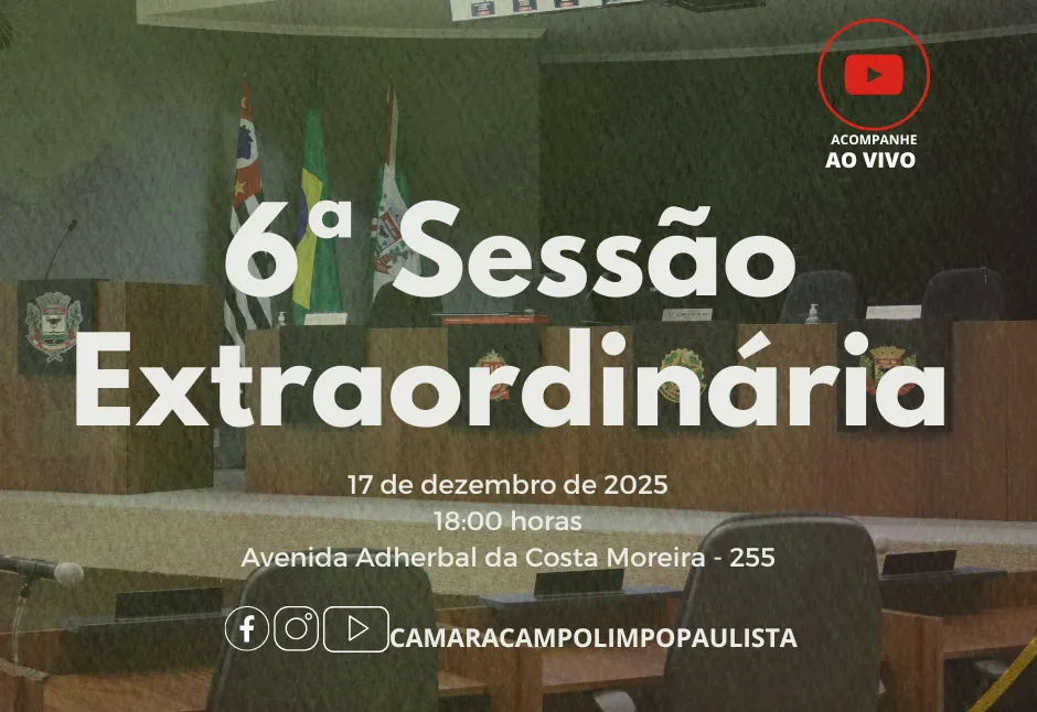 Sessão Extraordinária 
